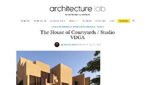 Shoayb Khattab featured in Architecture Lab