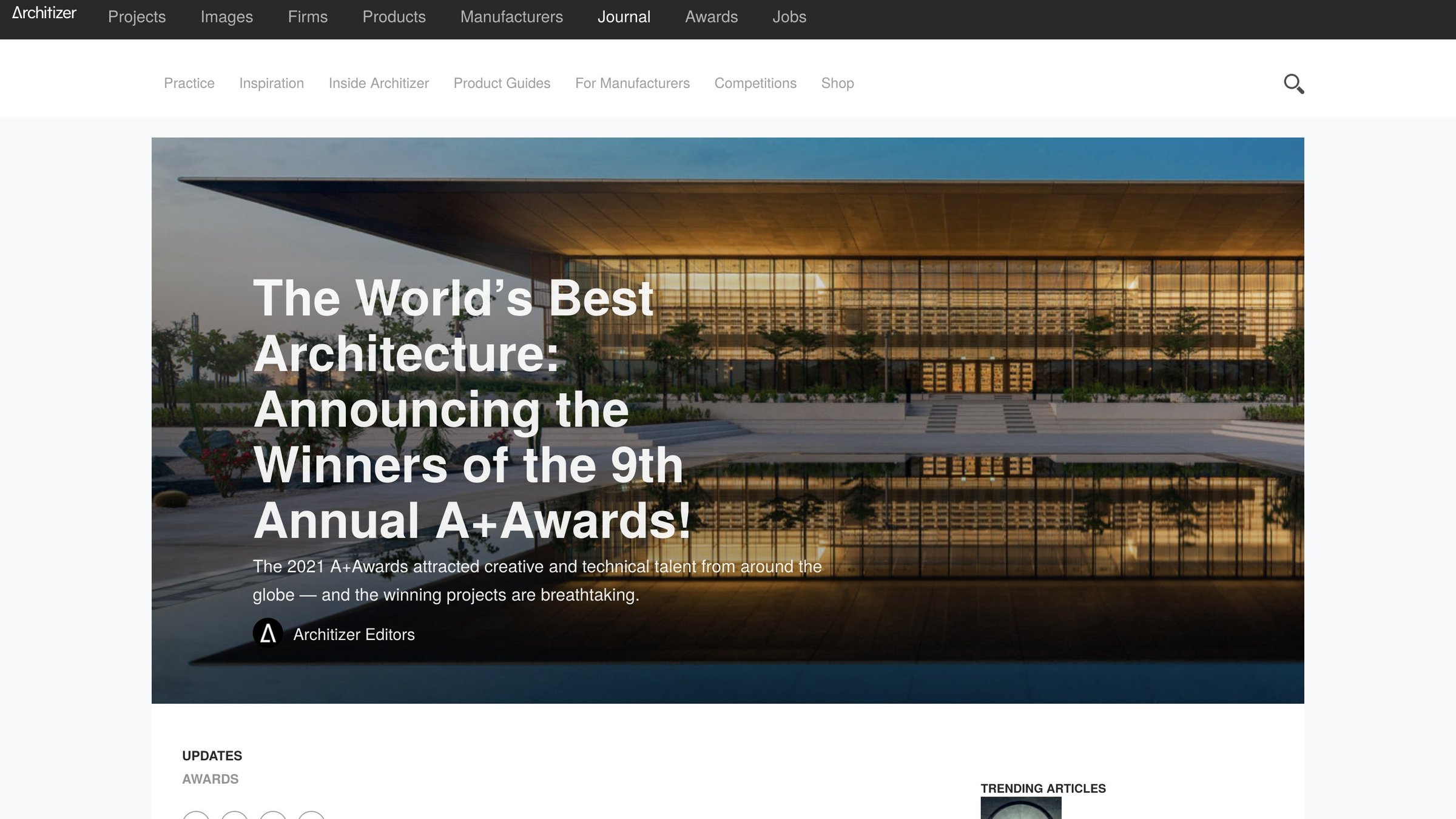 Shoayb Khattab featured in Architizer