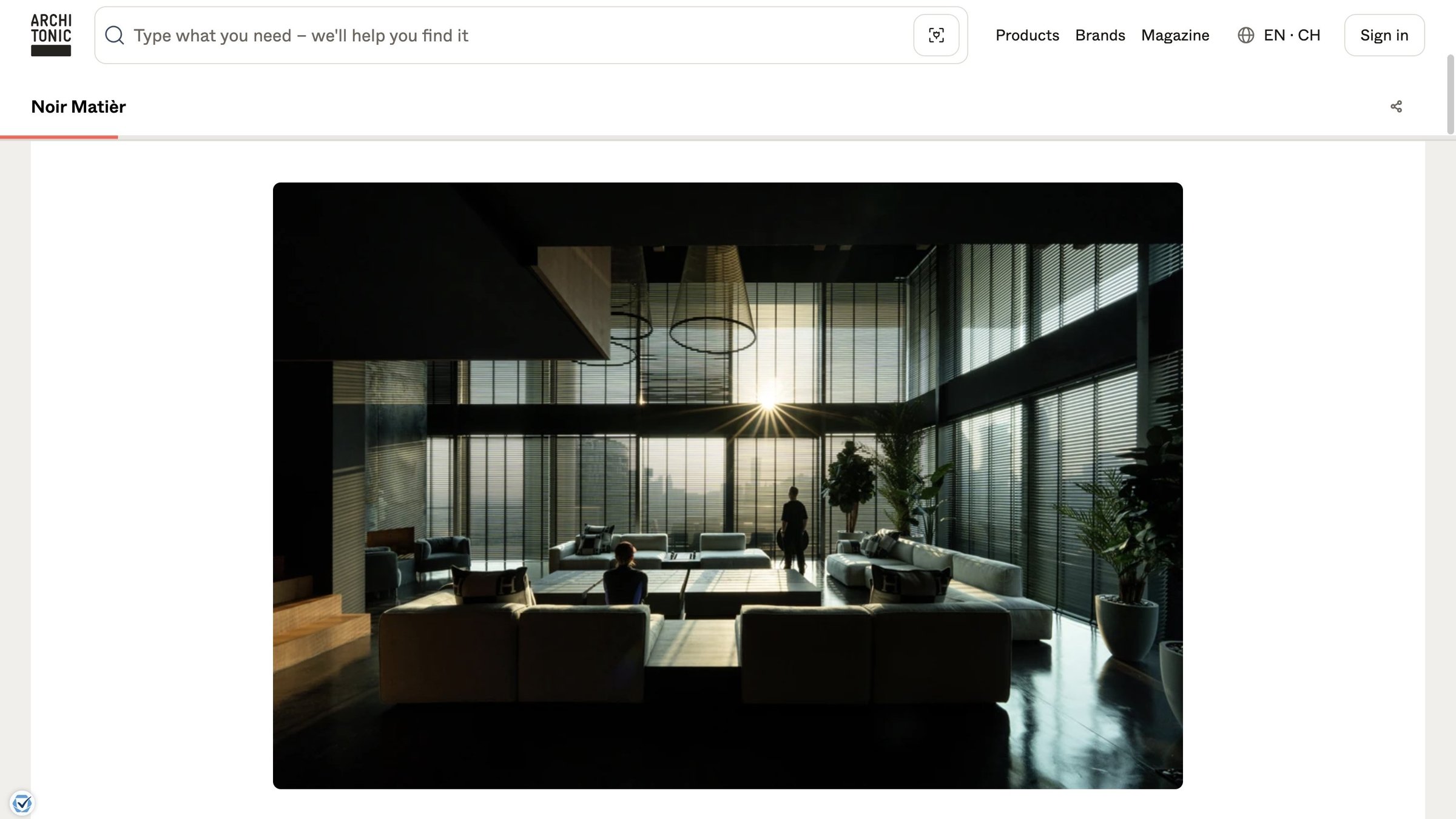 Shoayb Khattab featured in Architonic