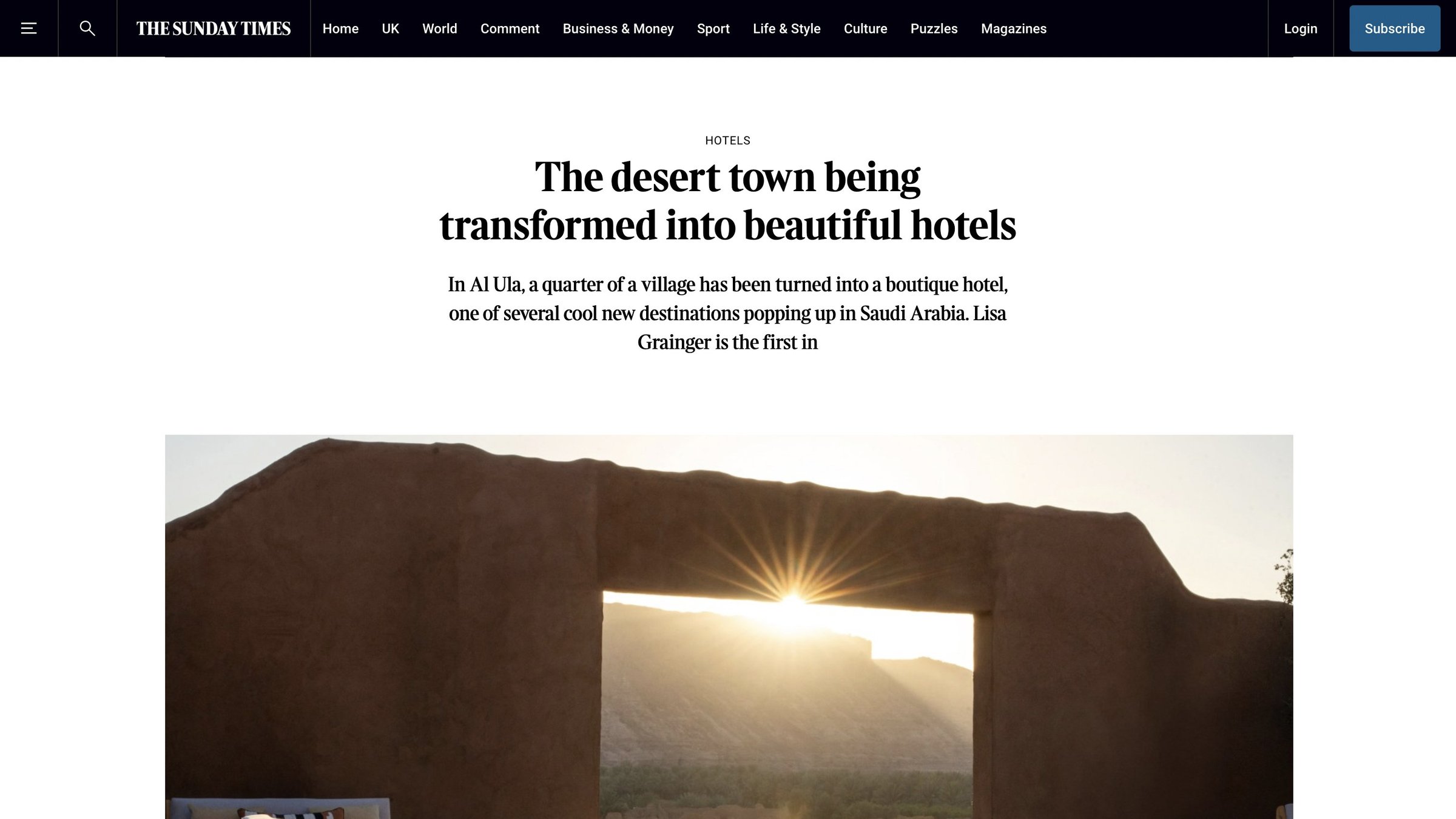 Shoayb Khattab featured in The Times